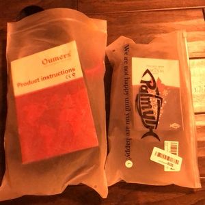 Safety harness and gloves